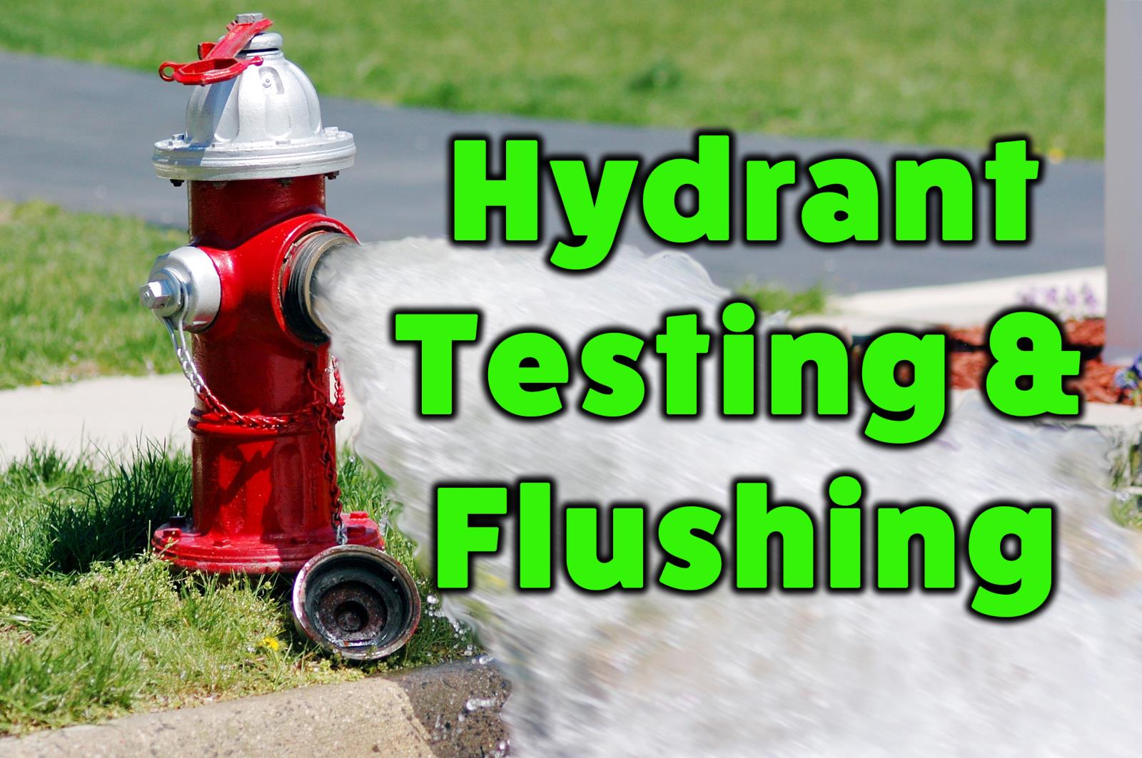 Fire Hydrant Testing & Flushing (Green) Website