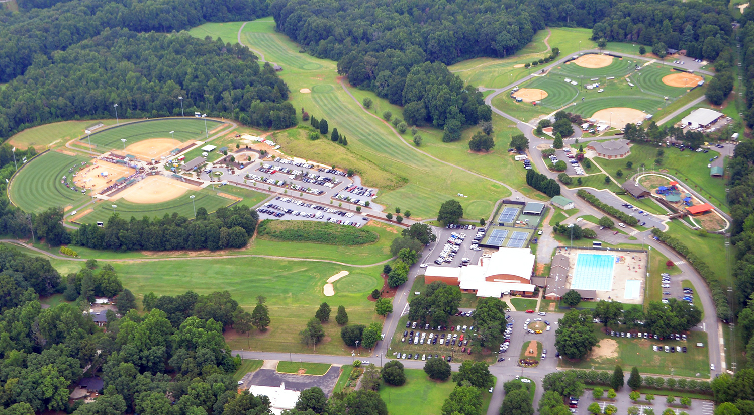 Shelby City Park - Drone Photo #2