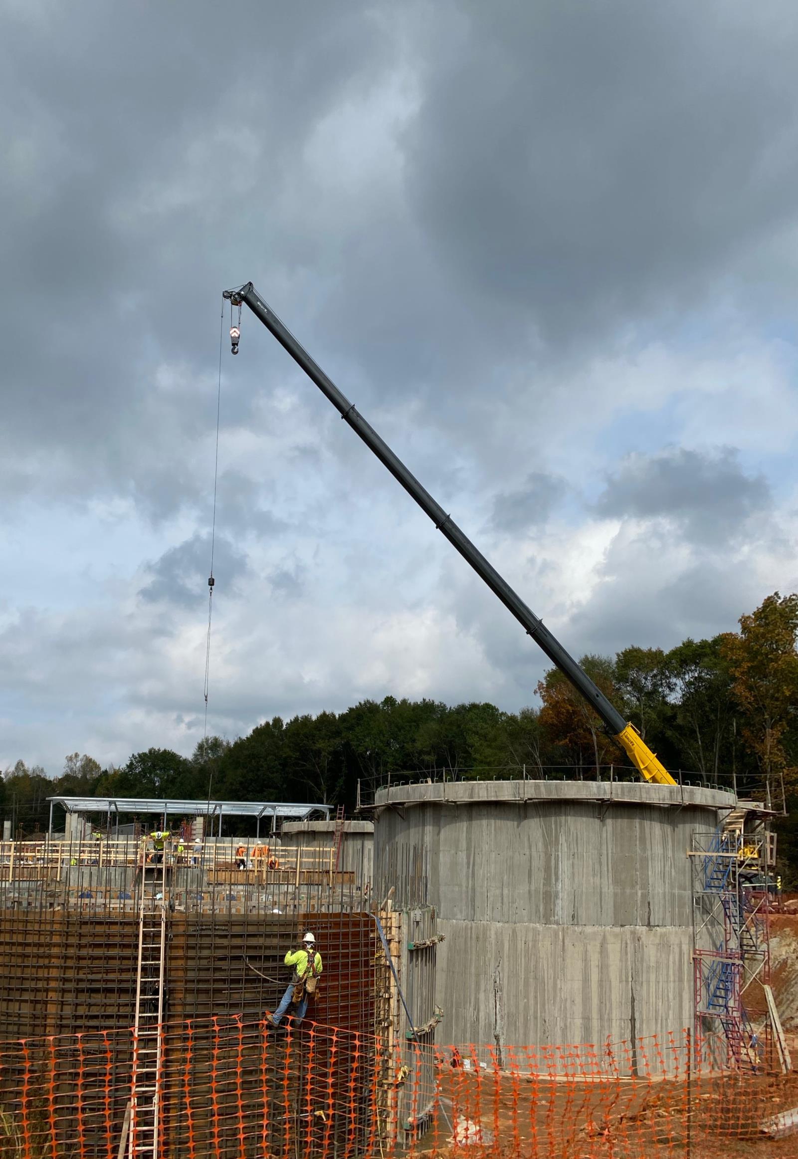 WWTP Construction Digester