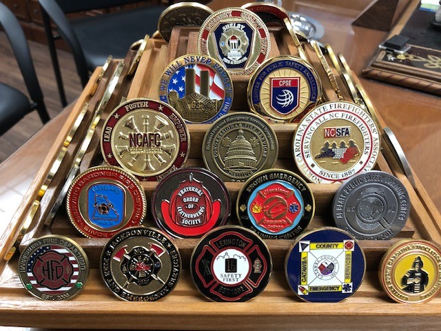 NC Fire Service Challenge Coins