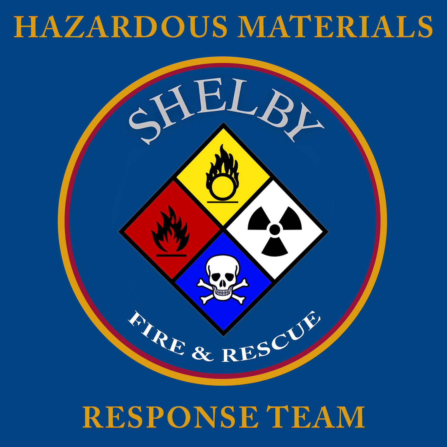 Hazardous Materials Response Team Logo