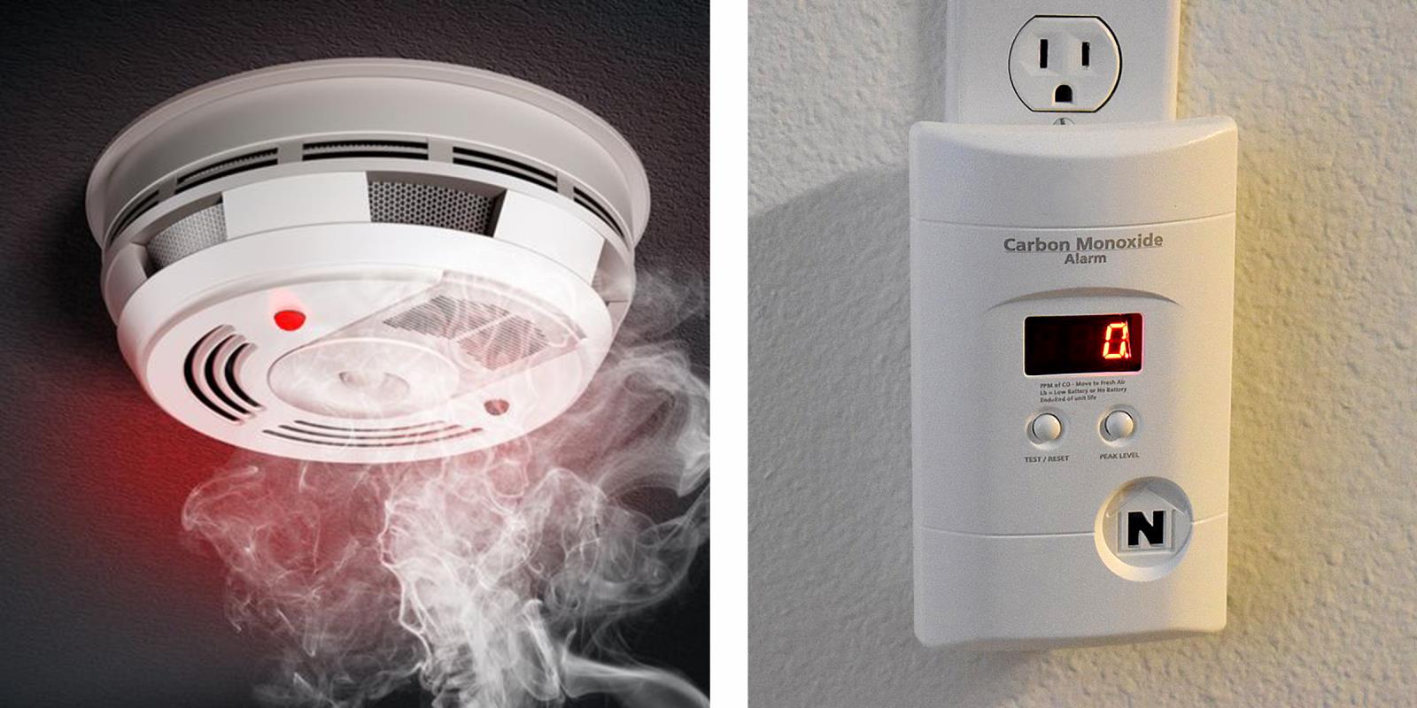 Smoke Detector & Carbon Mon. Detector