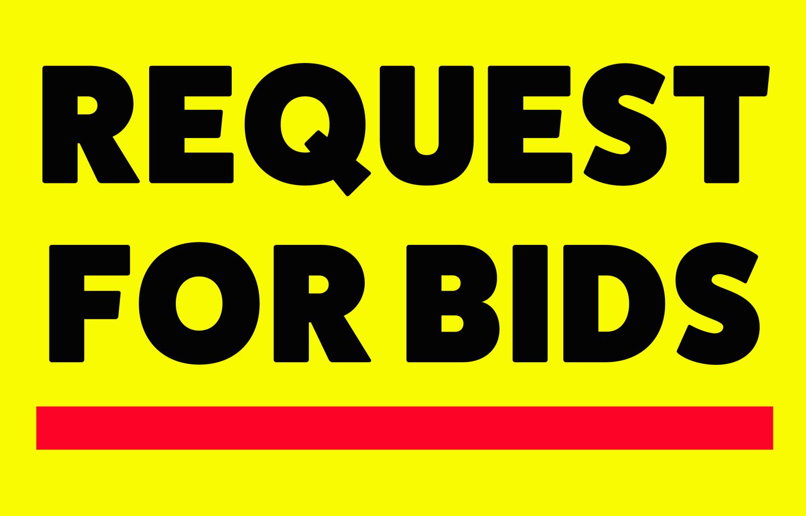 Request For Bids